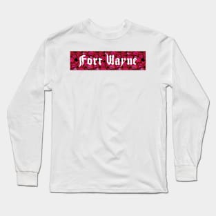 Fort Wayne Flower Long Sleeve T-Shirt